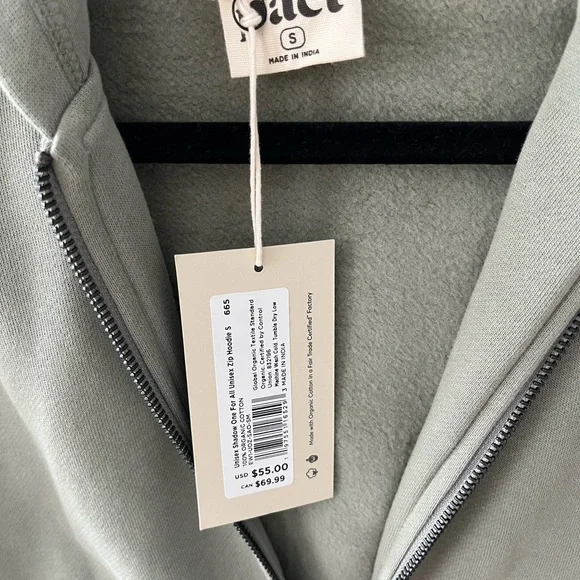 Pact Olive Green Zip-Up Jacket - Picture 2 of 6